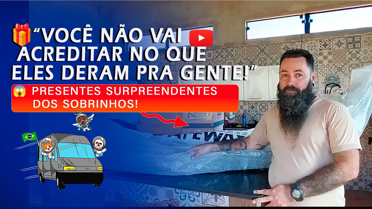 🎁 OS PRESENTES MAIS INCRÍVEIS QUE JÁ GANHAMOS!