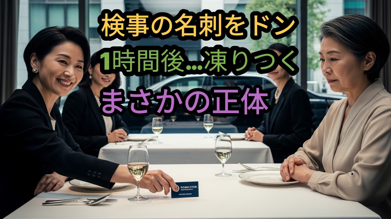 【衝撃】同窓会で見下された私…1時間後、全員の態度が一変した理由
