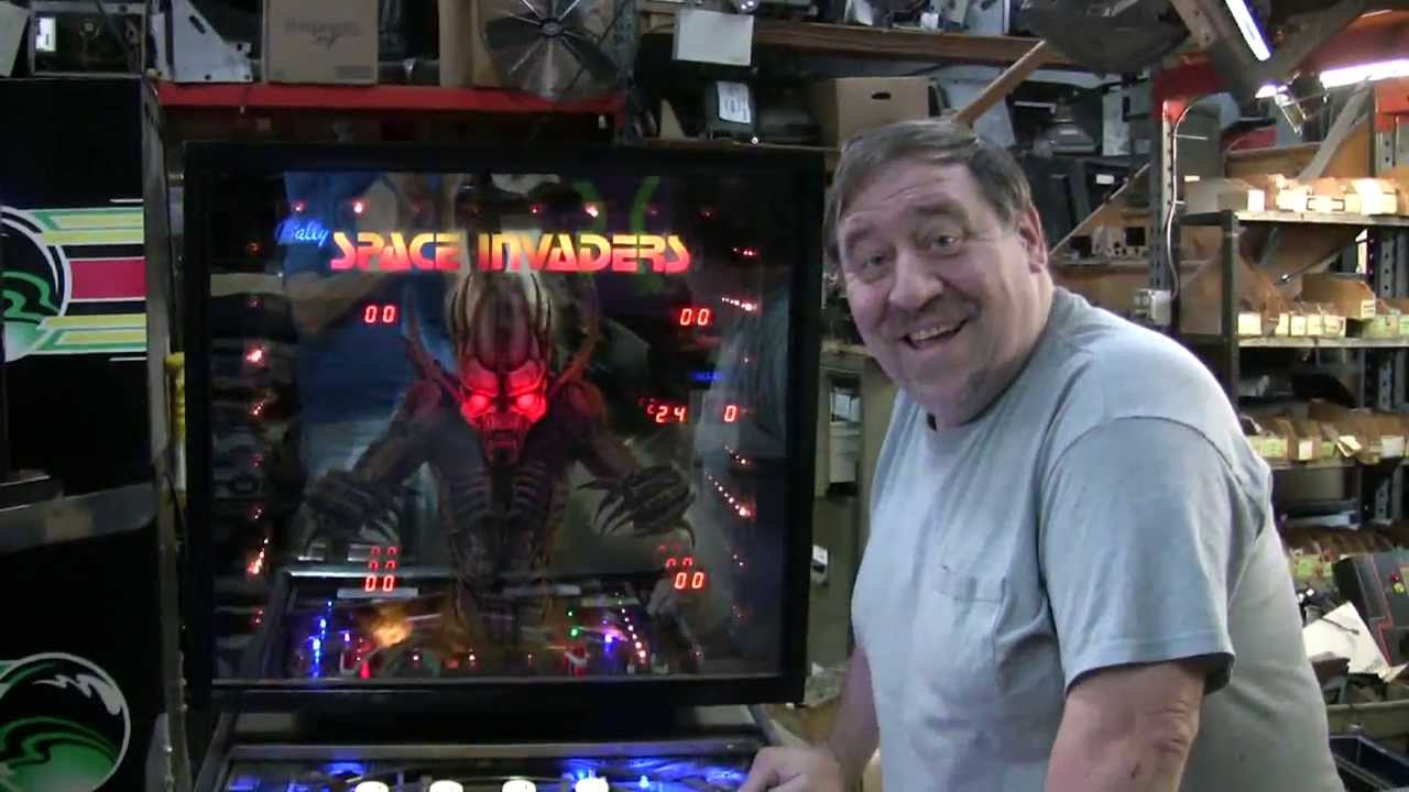 #436 Bally SPACE INVADERS Pinball Machine with EXTRA LIGHTING added! TNT Amusements