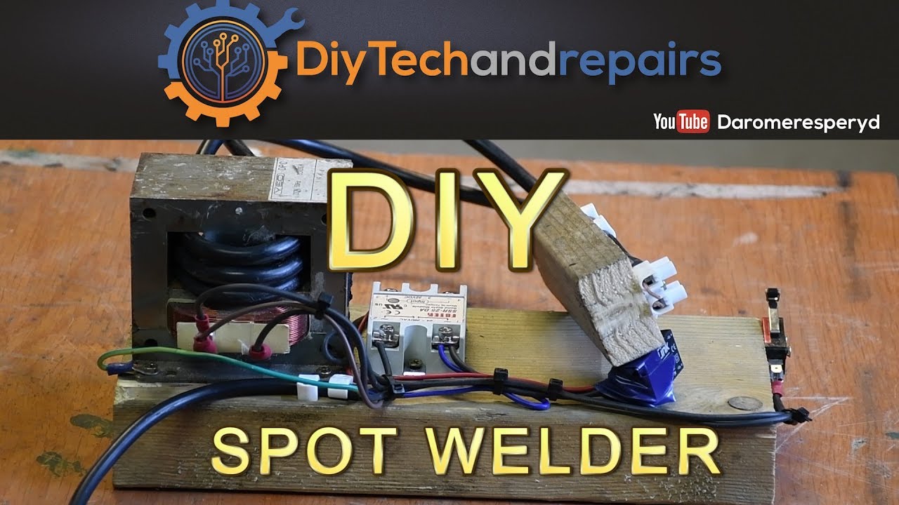 DIY Spot welder build - Cheapest out there! Part 1/2