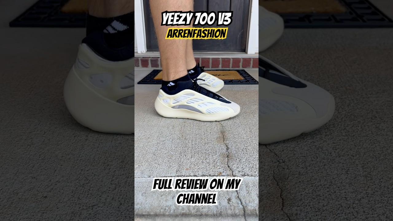 Yeezy 700 V3 Azael via arrenfashion.  Full review on my channel 