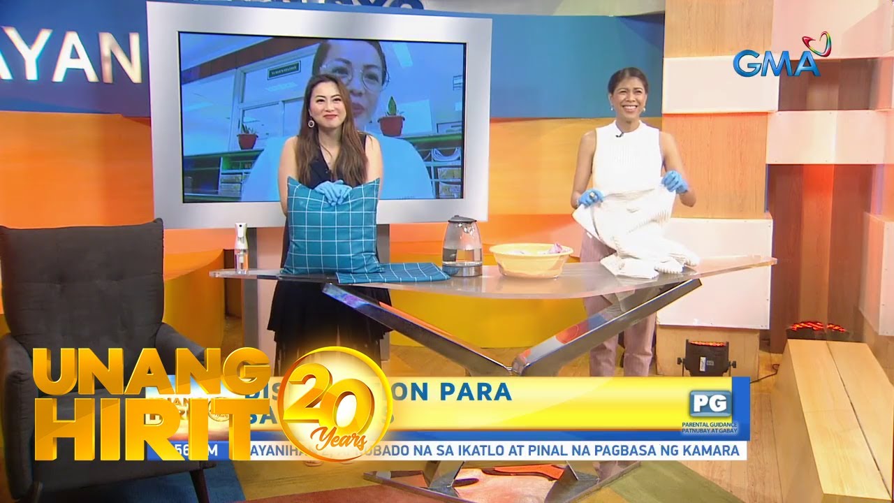 Unang Hirit: Disinfection tips sa ilang gamit sa bahay