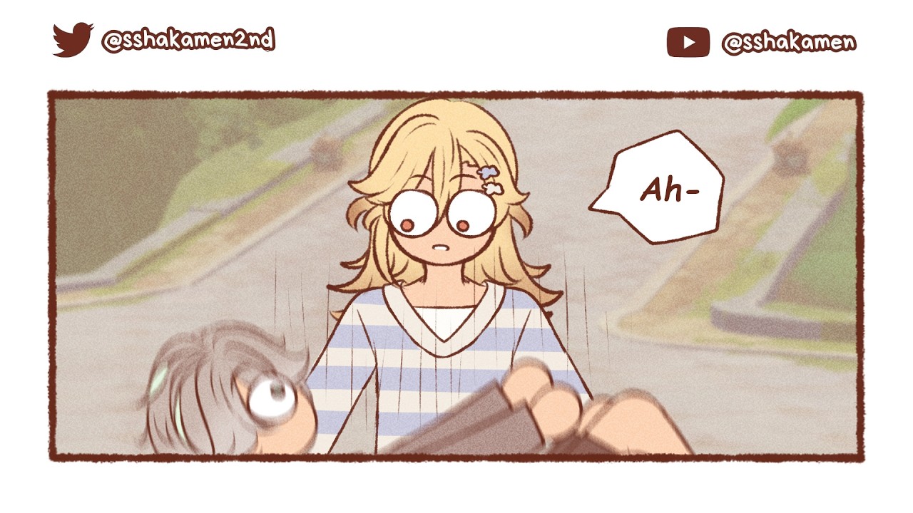 when alhaitham falls (haikaveh ft cyno) [GENSHIN IMPACT - COMIC MEME]