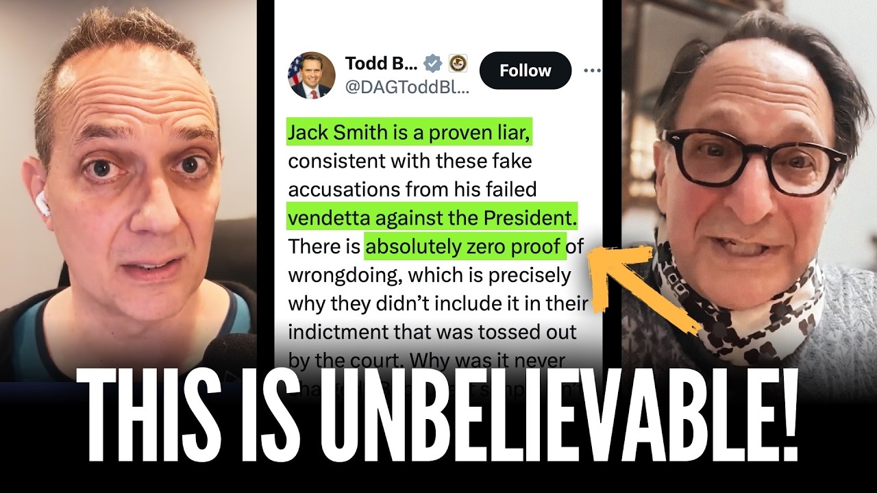 Todd Blanche&rsquo;s Jaw-Dropping Ethics Violation (w/ Andrew Weissmann) | Illegal News