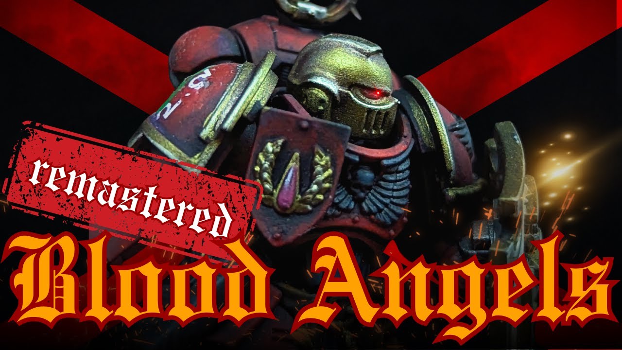 Paint BETTER Grimdark Red! - Remastering my Grimdark BLOOD ANGELS Paint Recipe
