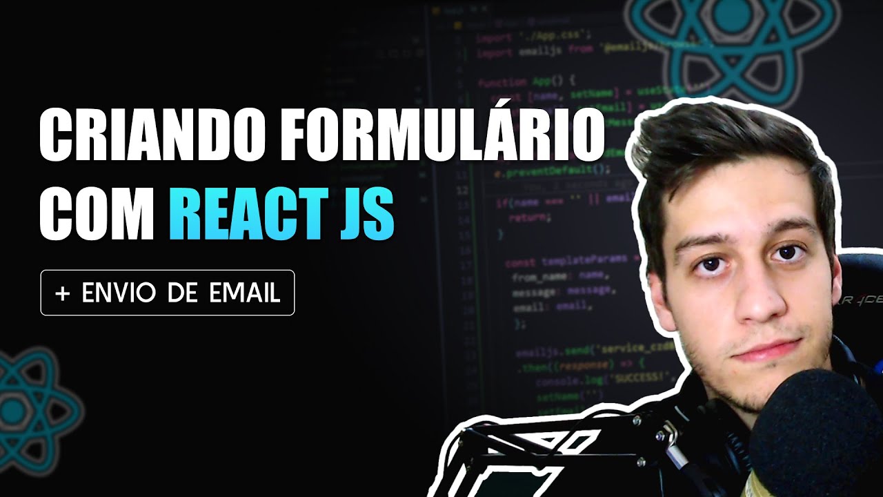 Enviar email em formulário com React JS de uma forma simples 🚀