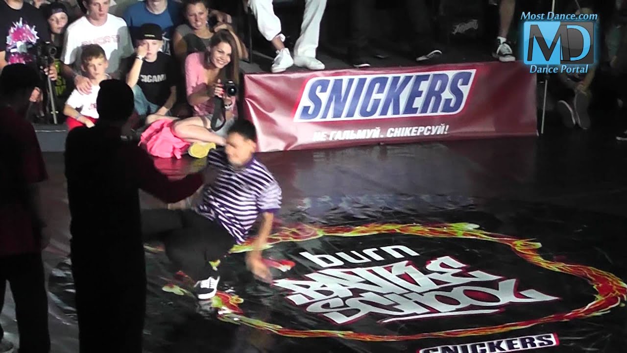 Видеорепортаж чемпионата &laquo;Burn Battle School 2012&raquo; от MostDance.com