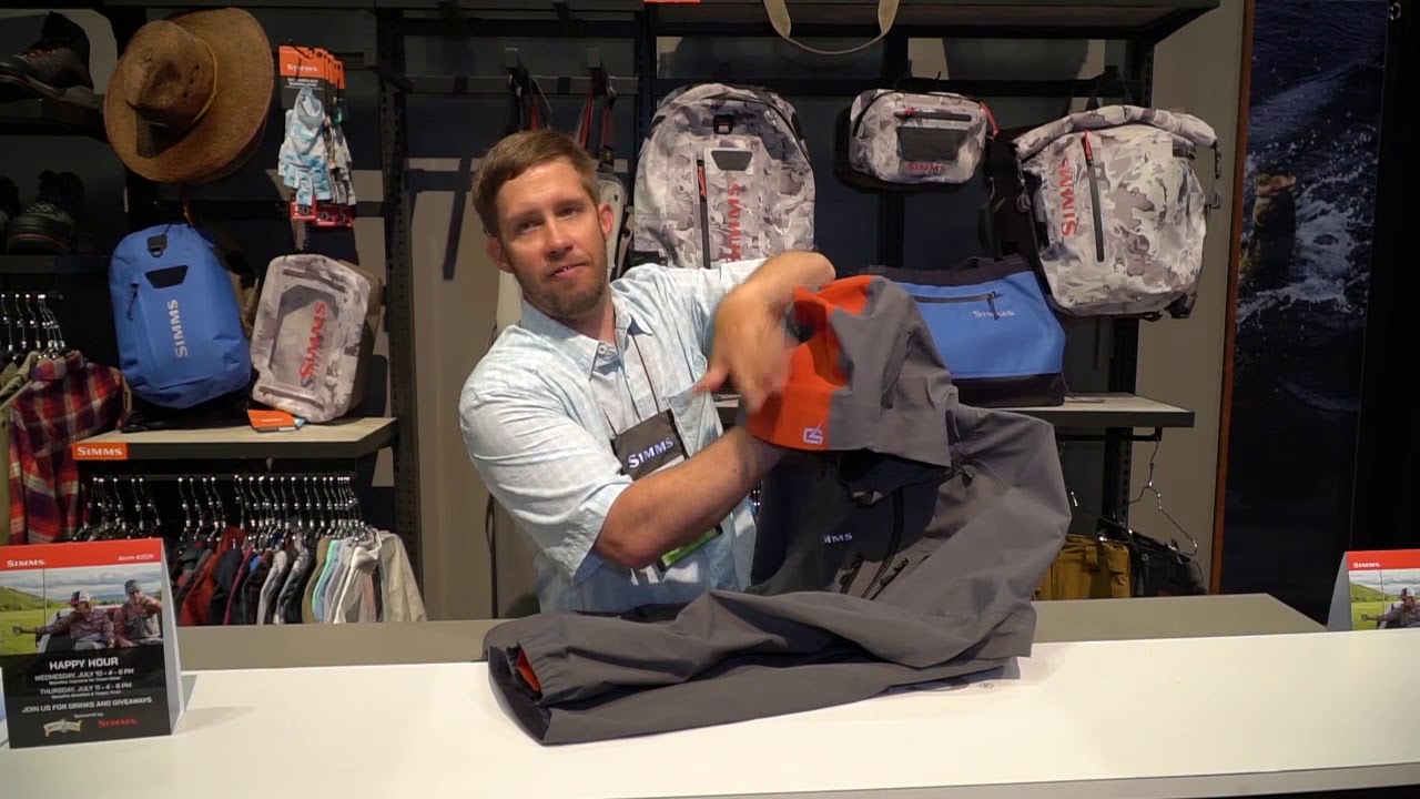 Simms G4 Pro Jacket at ICAST 2019