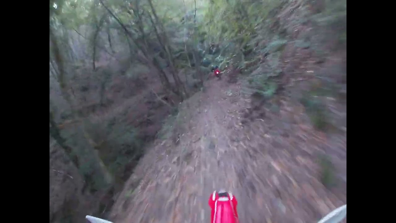 Honda crf enduro Arezzo maneggio chiodo fisso 
