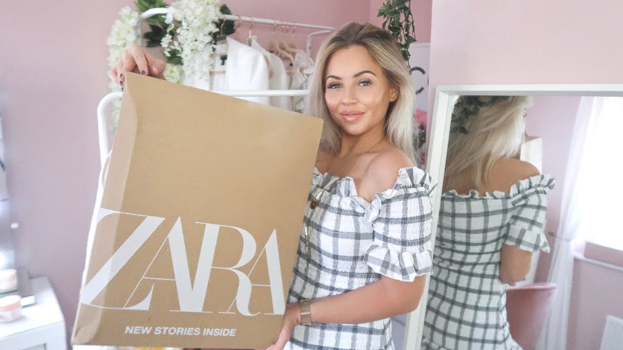 HUGE ZARA TRY ON HAUL | SPRING/SUMMER 2019 | Lucy Jessica Carter