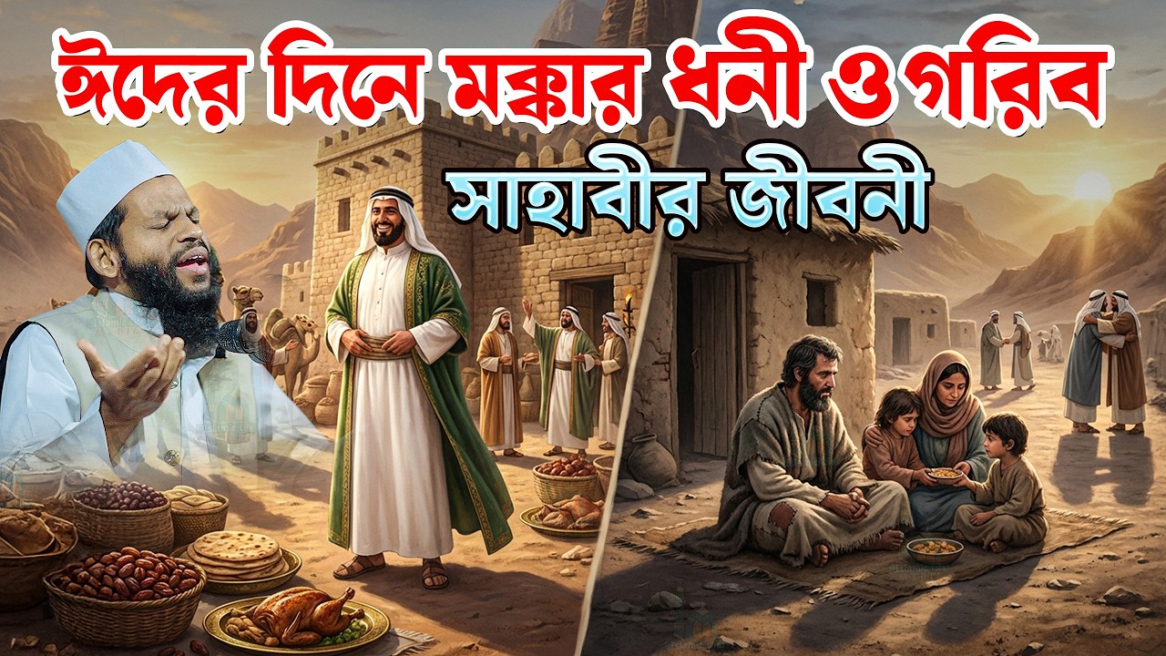 মক্কার ধনী ও গরিব সাহাবীর ঘটনা । কারী সাইদুল ইসলাম আসাদ ওয়াজ | Bangla Waz