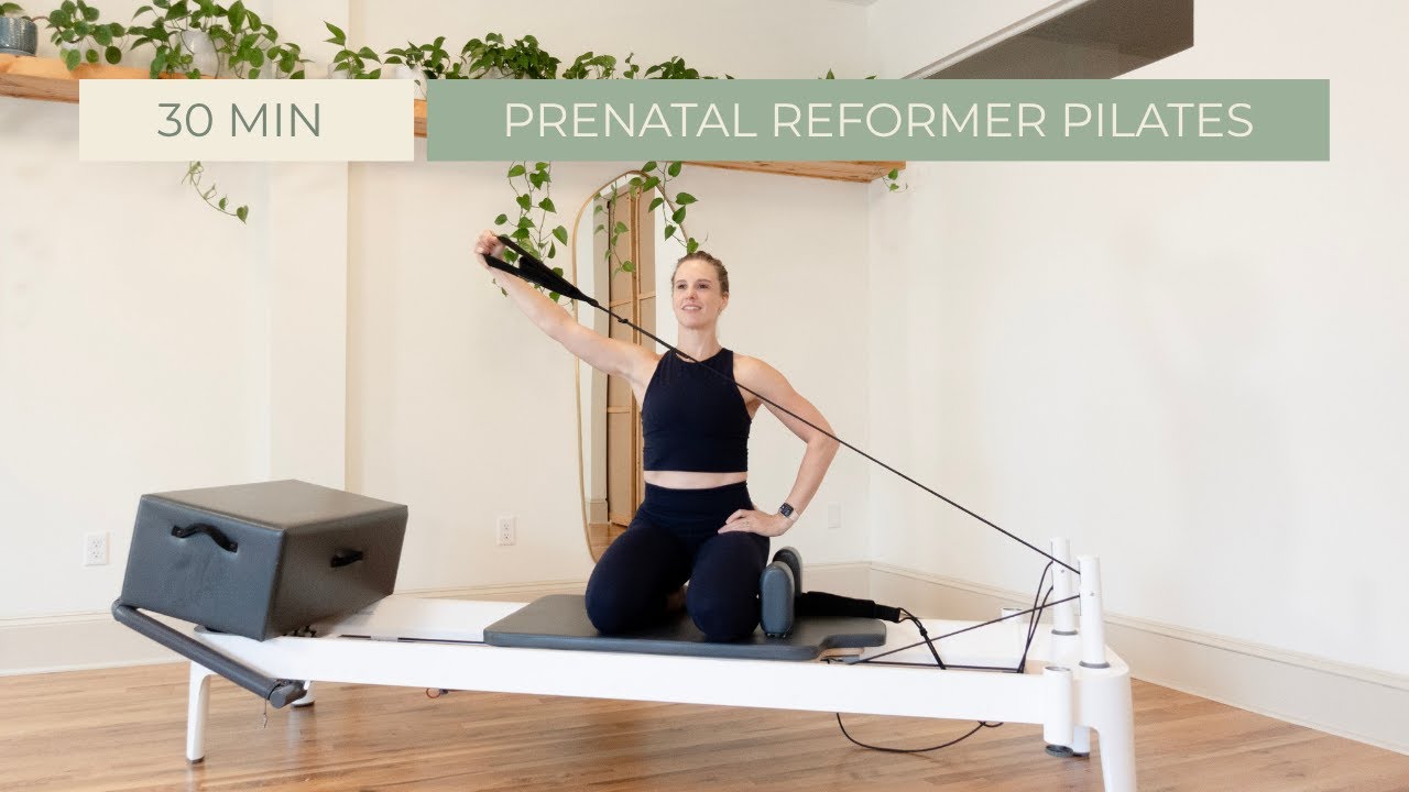 30 MIN Prenatal Reformer Pilates | FULL BODY
