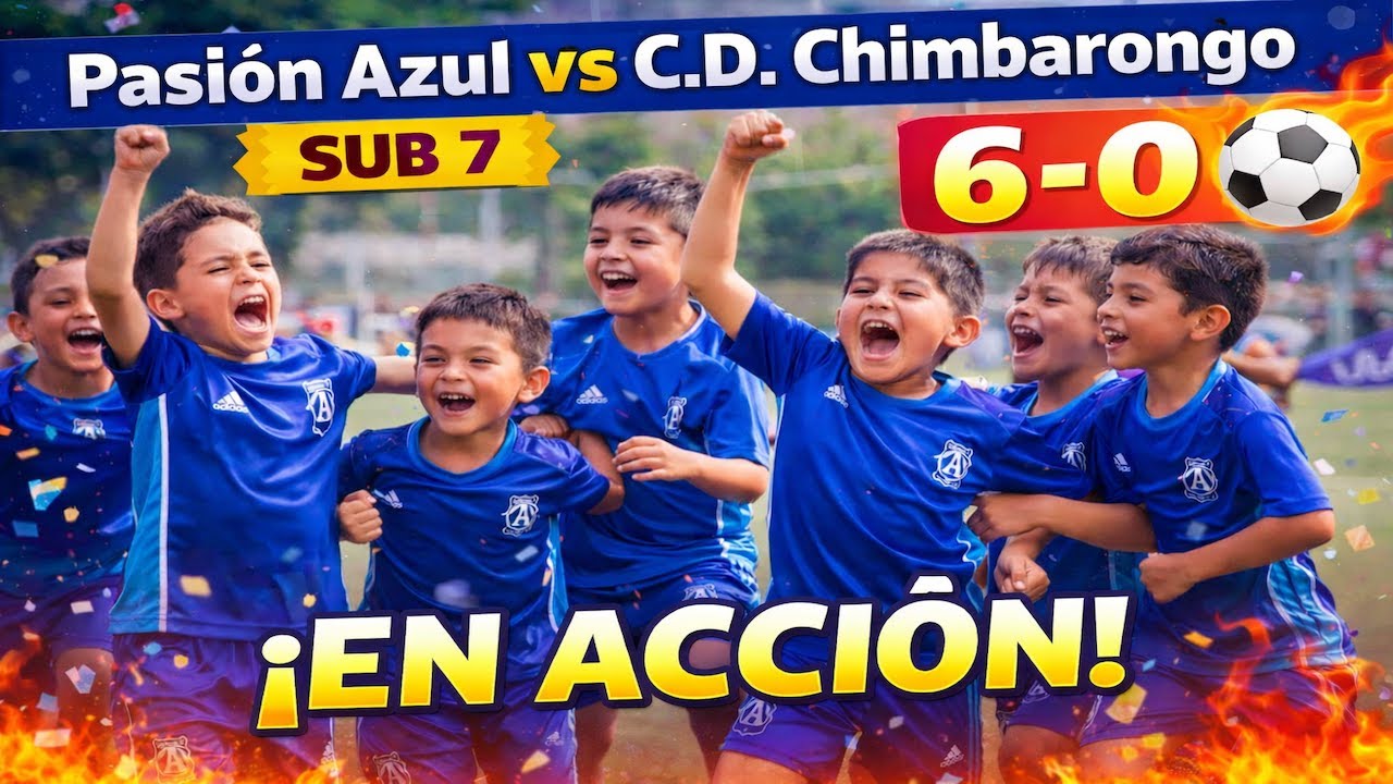 Torneo Chimbarongo | U de Chile Sub 7 vs C.D. Chimbarongo | Victoria 6-0 con fútbol y alegría ⚽💙