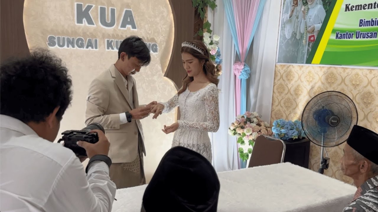 akad nikah yono bakrie dan vini caroline