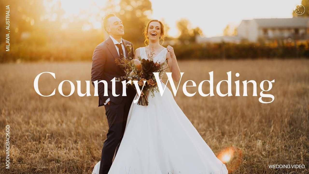 Country Wedding Video | Ashleigh & Paul | Milawa, Australia