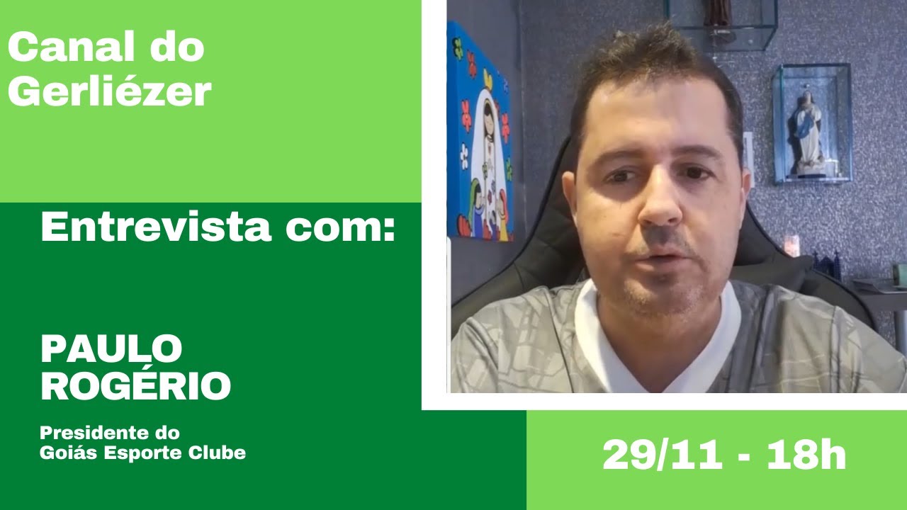 Gerliézer entrevista Paulo Rogério Pinheiro