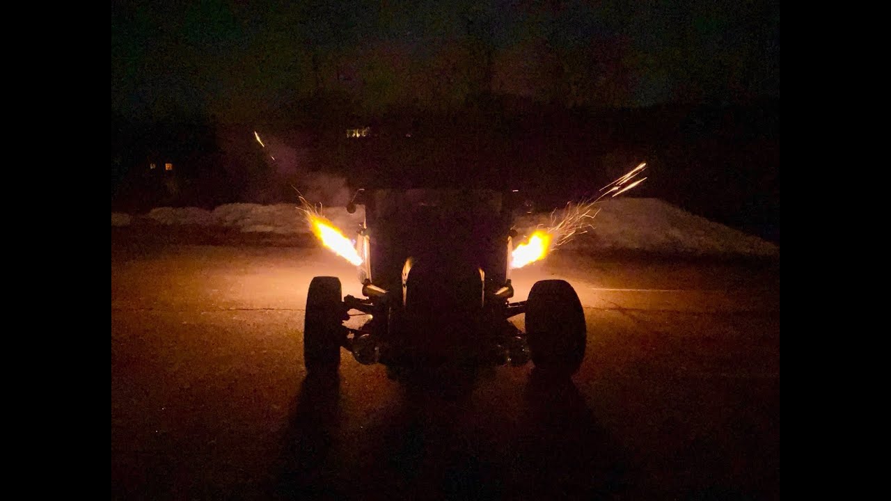 Подключение системы зажигания выхлопной системы огнемета для пикапа RatRod — ЧАСТЬ 1
