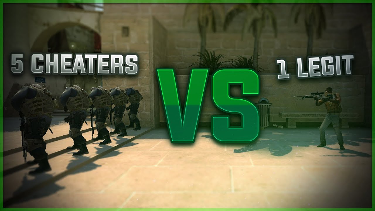 5 Cheaters vs 1 Legit Player..