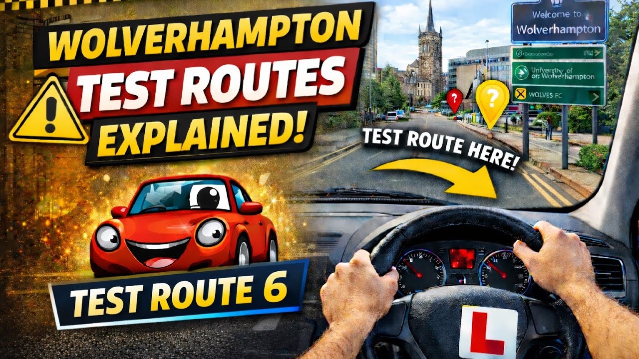WOLVERHAMPTON TEST CENTRE ROUTE ~ 6