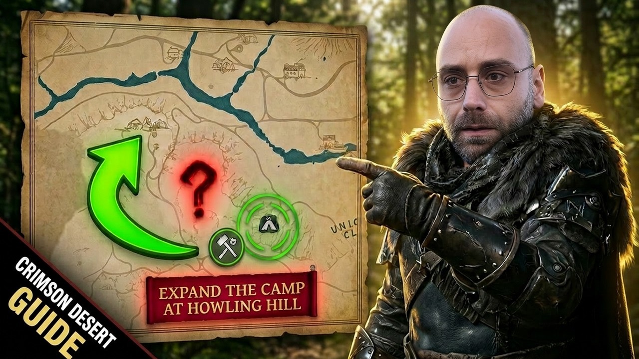 Crimson Desert Expand Camp Guide - Howling Hill Camp&nbsp;Expansion Mission