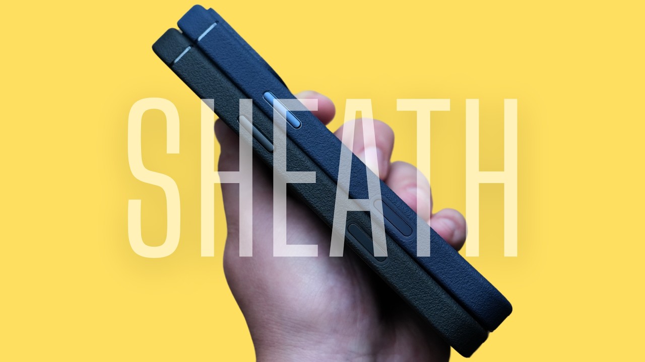 THE BEST CASE JUST GOT BETTER!! - Caudabe Sheath with Camera Control for iPhone 16 Pro Max!