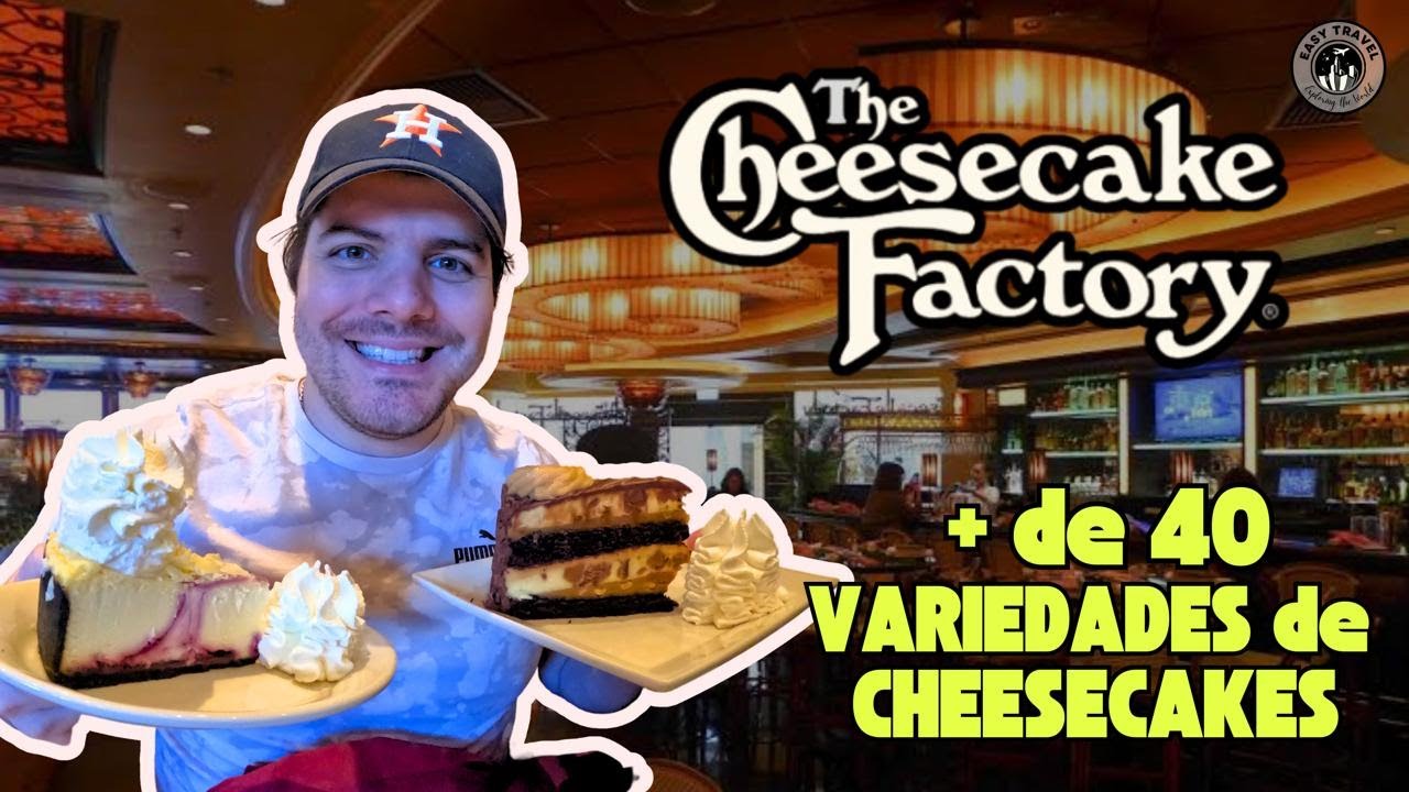 Almoço na CHEESECAKE FACTORY! Mais de 40 SABORES de Cheesecake + Preços Atualizados 2023