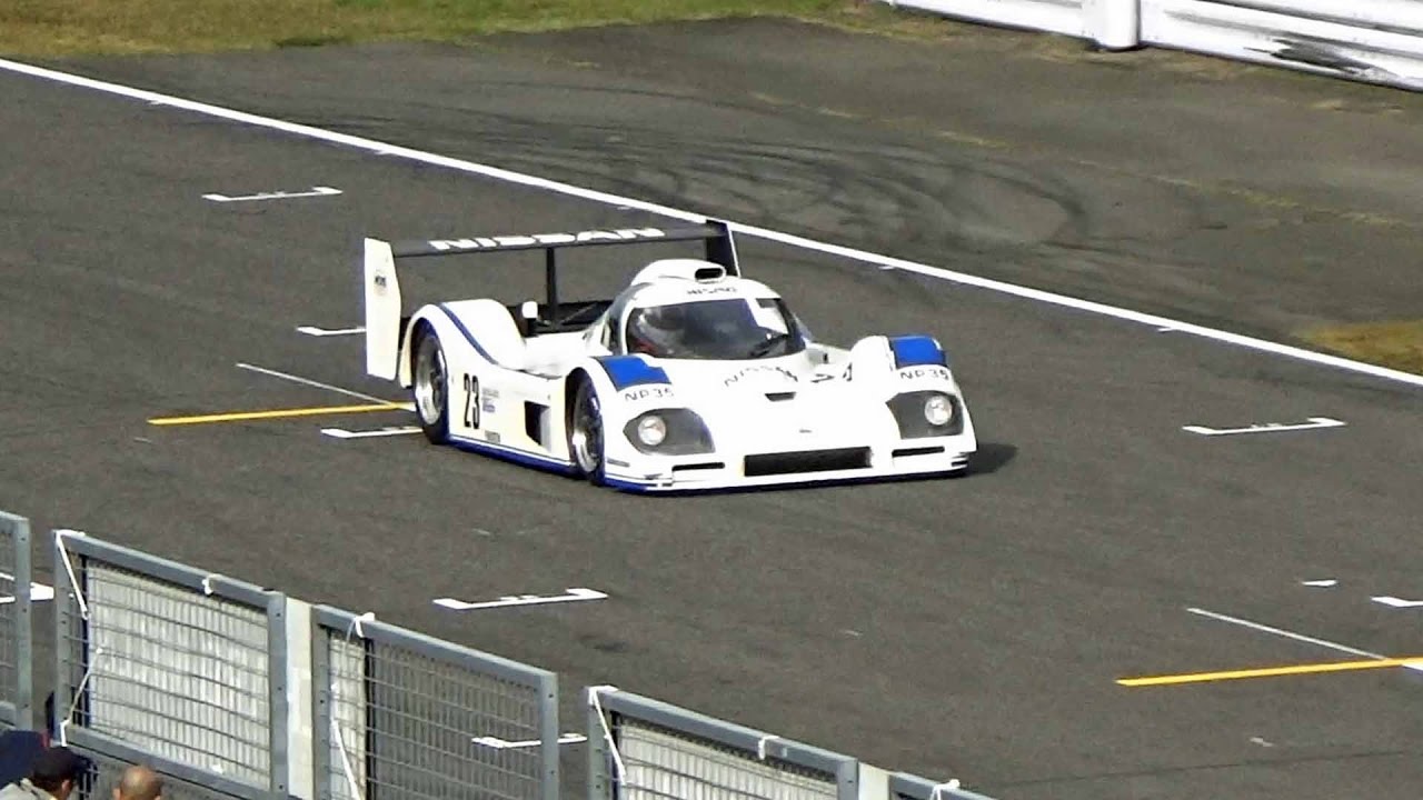 Nissan NP35 V12 Sound - at Suzuka Circuit