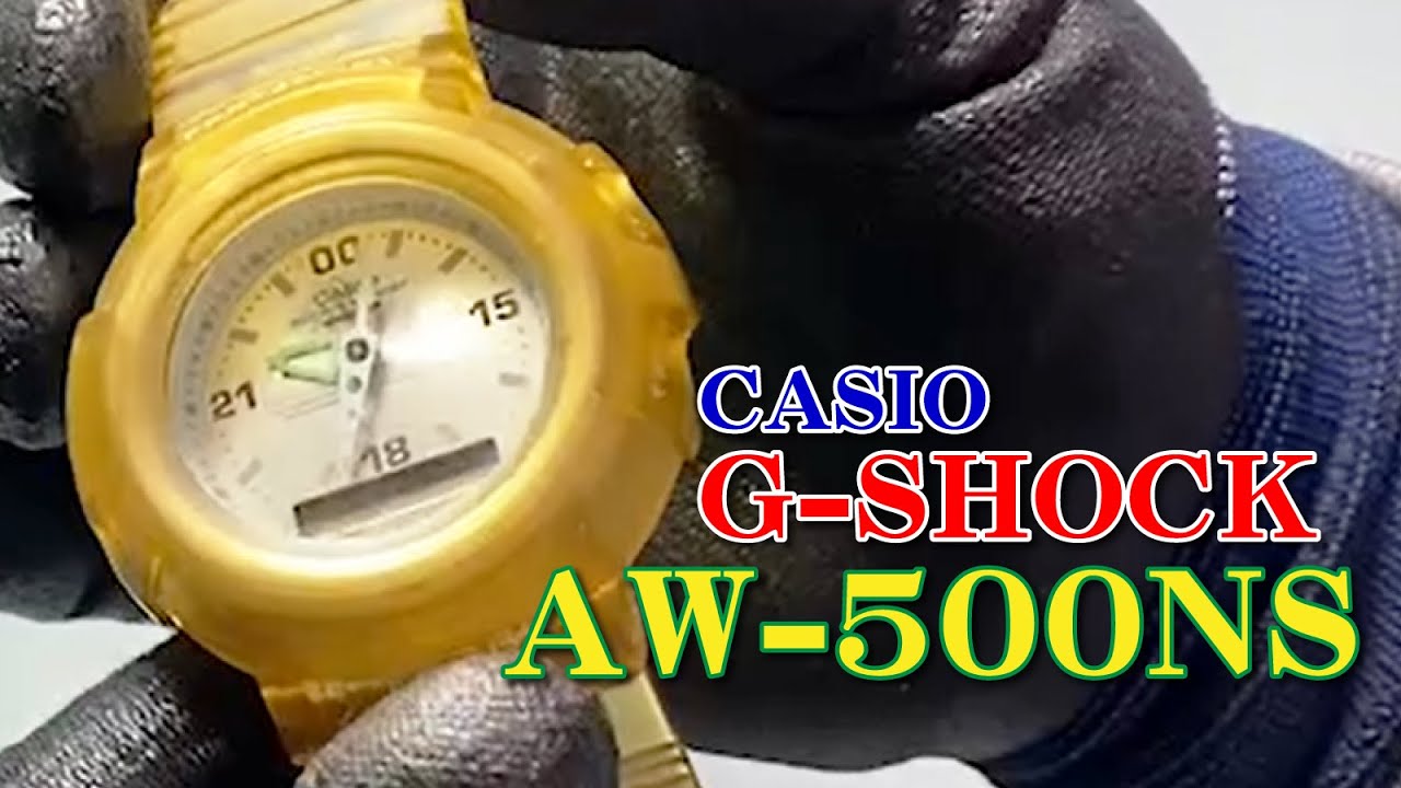 【part2】CASIO G-SHOCK AW-500NS