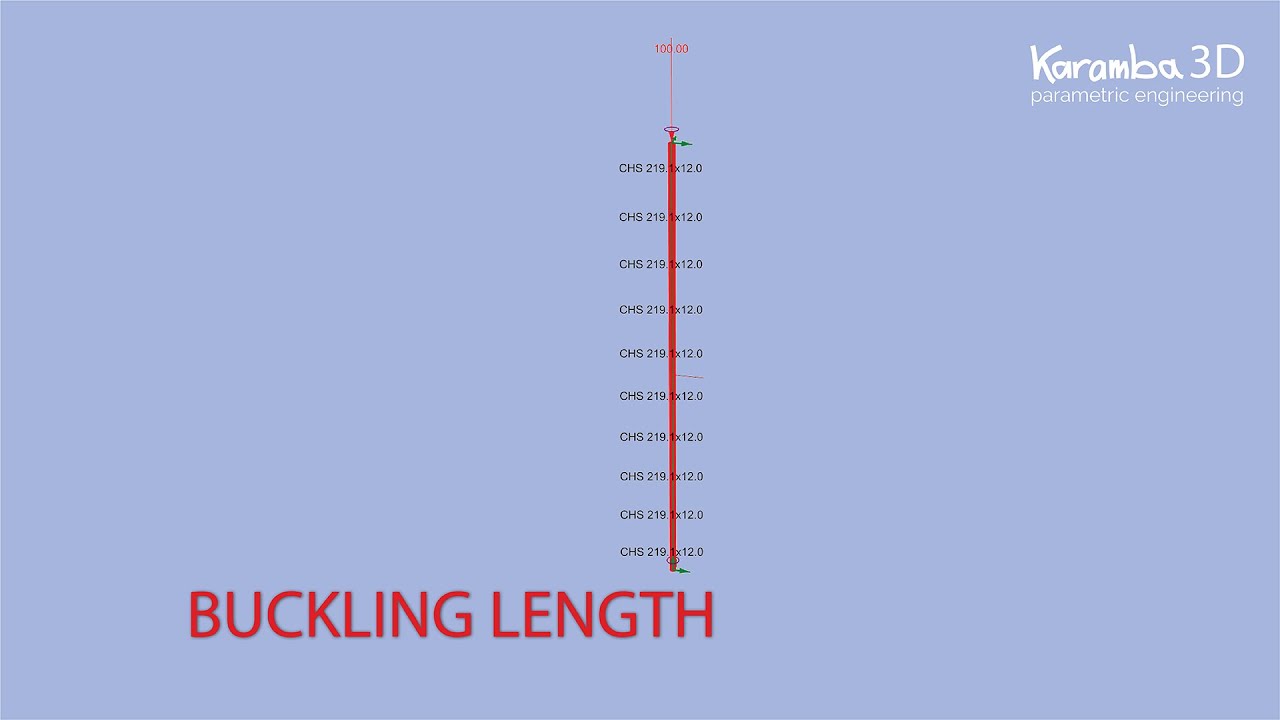 Karamba3D TidBits #33 Buckling Length