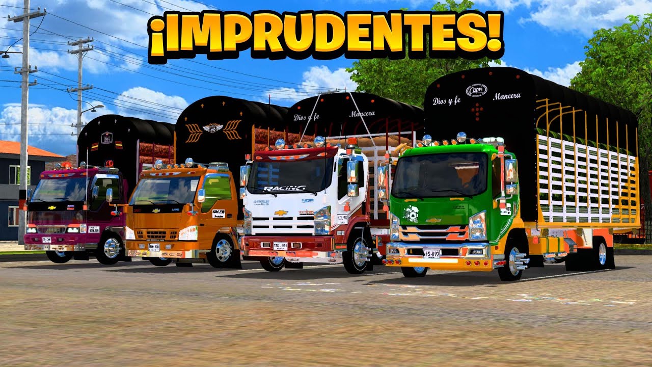 ¡LOS TURBEROS MÁS LOCOS DE COLOMBIA! | American Truck Simulator