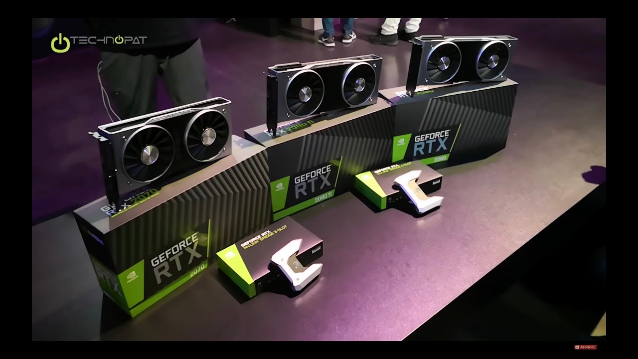 Nvidia NVLink Nedir? RTX ve SLI - Gamescom 2018