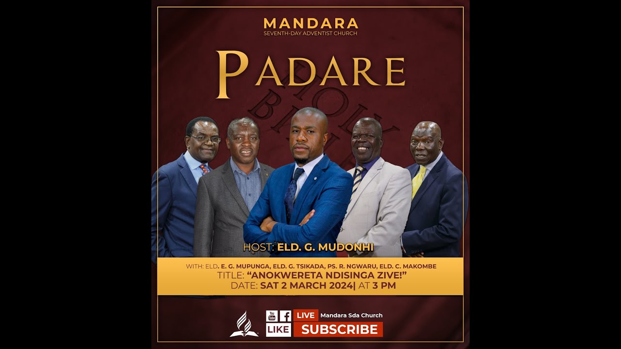 Mandara SDA Church || Padare || Title: Anokwereta Ndisingazivi || Date: 2 March 2024 ||