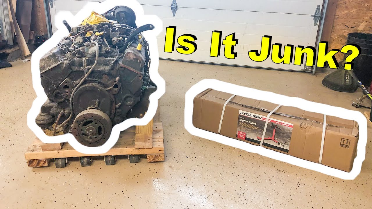 Harbor Freight 1000 lb Engine Stand | The Other El Camino