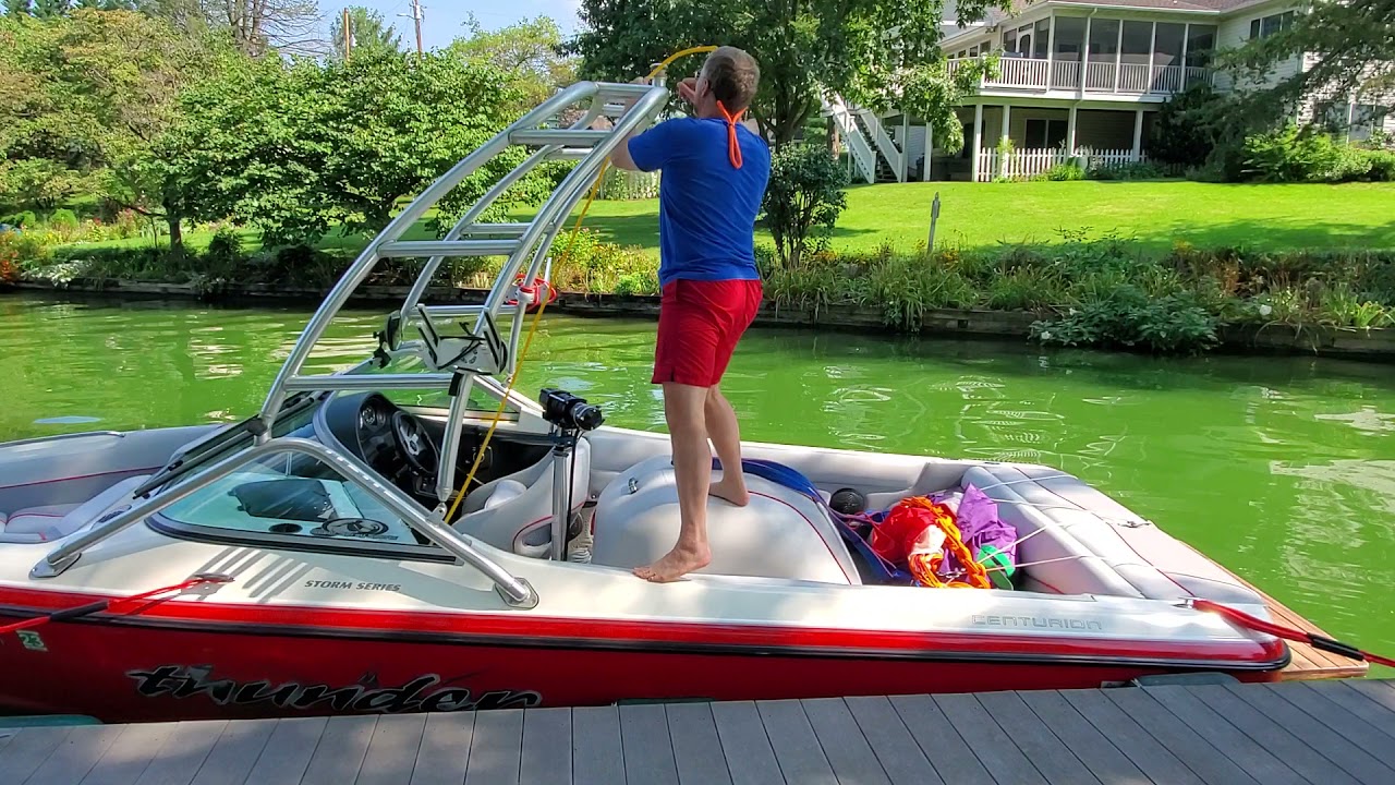 How to parasail 3 Prepareing the Boat
