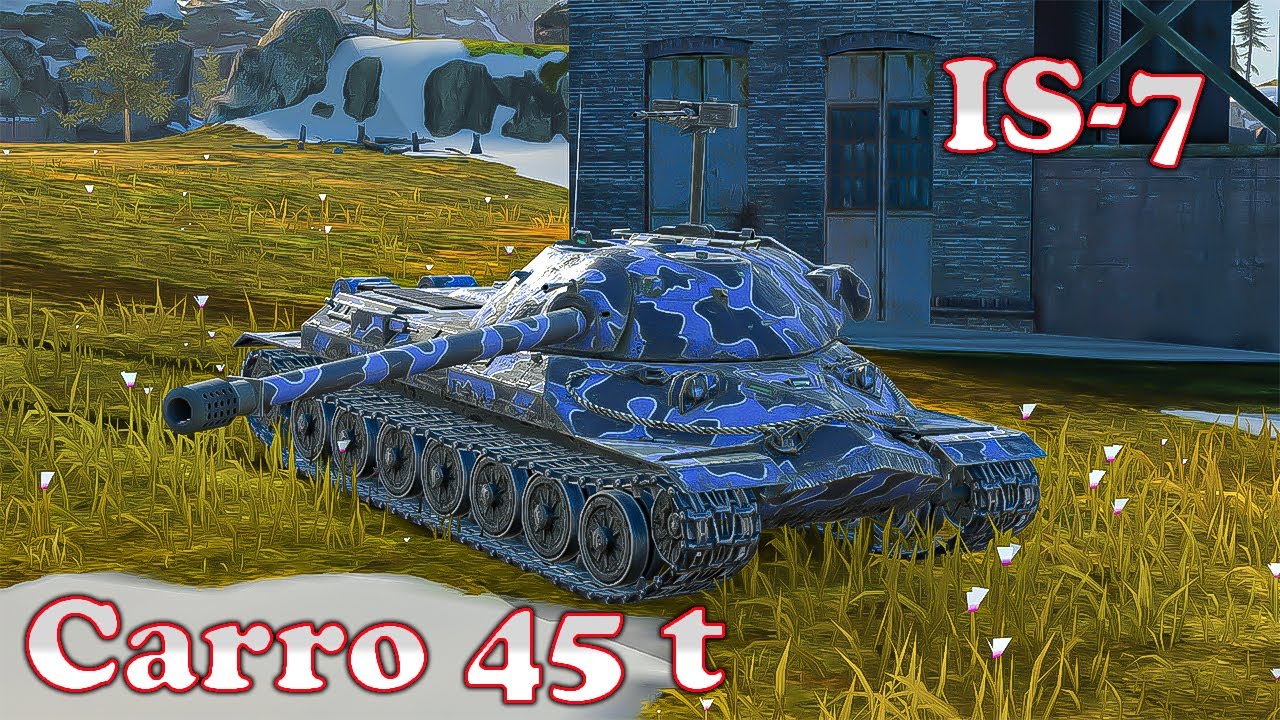 Carro da Combattimento 45t, IS-7 - WoT Blitz UZ Gaming