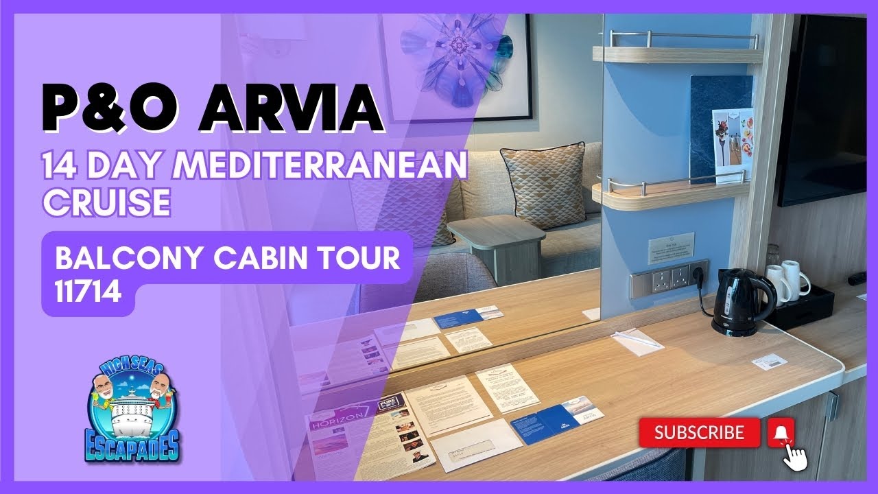 Arvia Cabin Tour - Balcony Cabin 11714