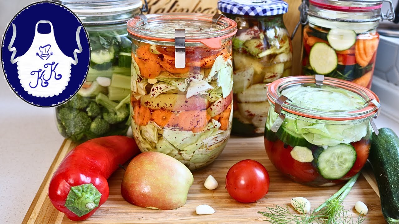 Gesundes Superfood: Gemüse in Salzlake Fermentieren leicht gemacht