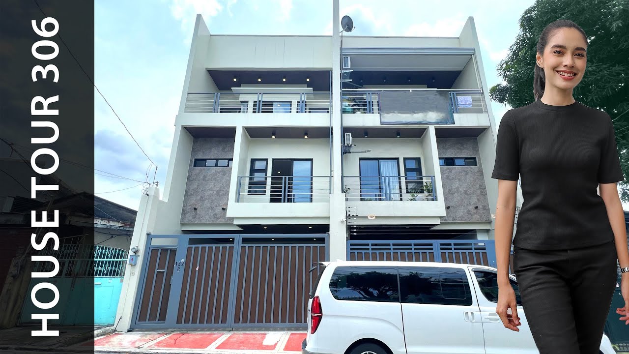 House Tour 306 • Contemporary 4BR Townhouse in Kamuning, Quezon City • Presello