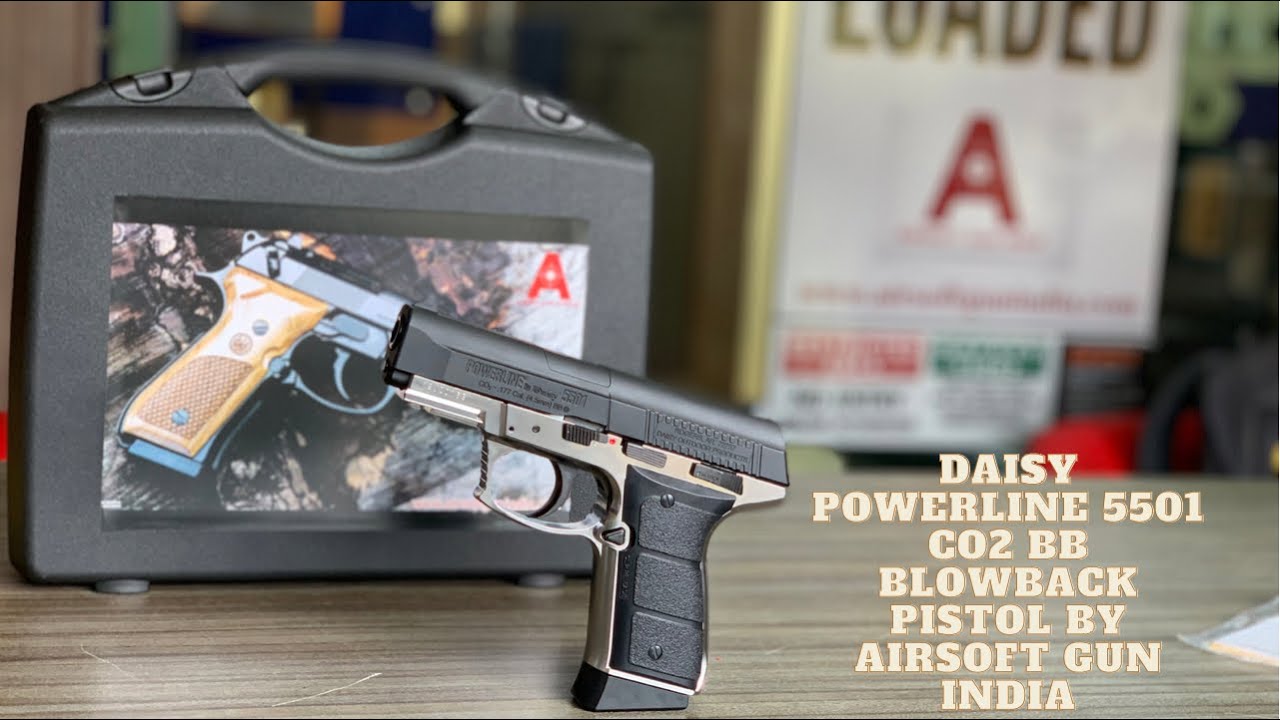 Daisy Powerline 5501 Co2 Bb Blowback Pistol By Airsoft Gun India