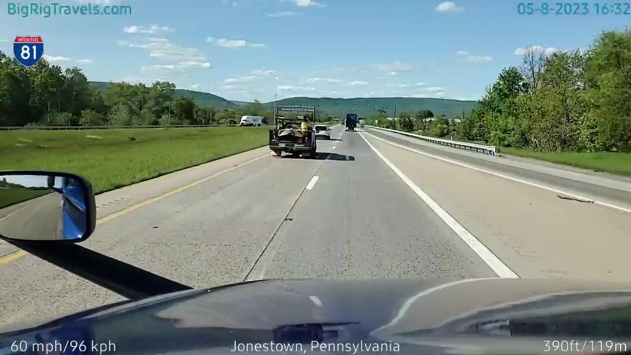 BigRigTravels LIVE | Greenville to Stuarts Draft, VA to Palmyra to Jonestown, PA (5/8/23 9:31 AM)