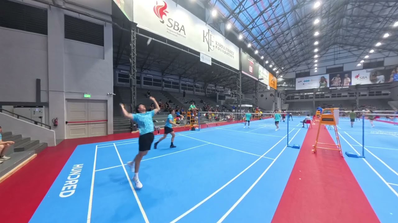 JKTech Future Masters Badminton League 2026 | Koellemann/Poon(LYL) vs Chua/Liao(SGS) | Match Day 2