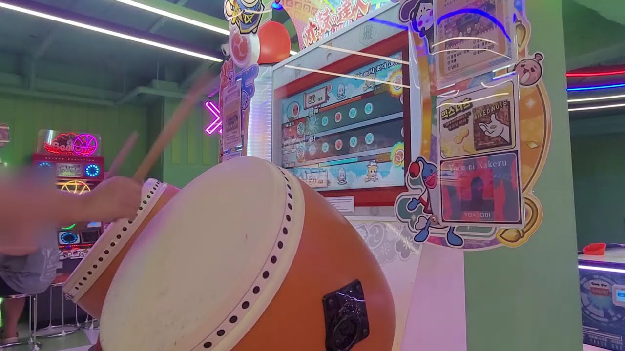 태고의달인 Help me, 사이타마2000!! 더블플레이 왼쪽 클리어