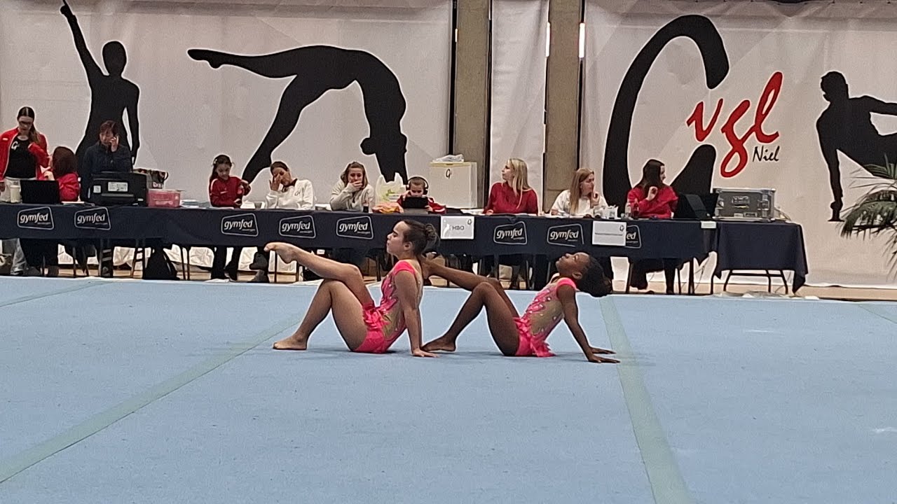 Gymnastic/acro competition #acrobatics #Gymnastics #dancemoms