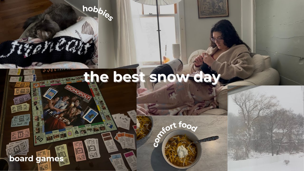 Snowed in vlog