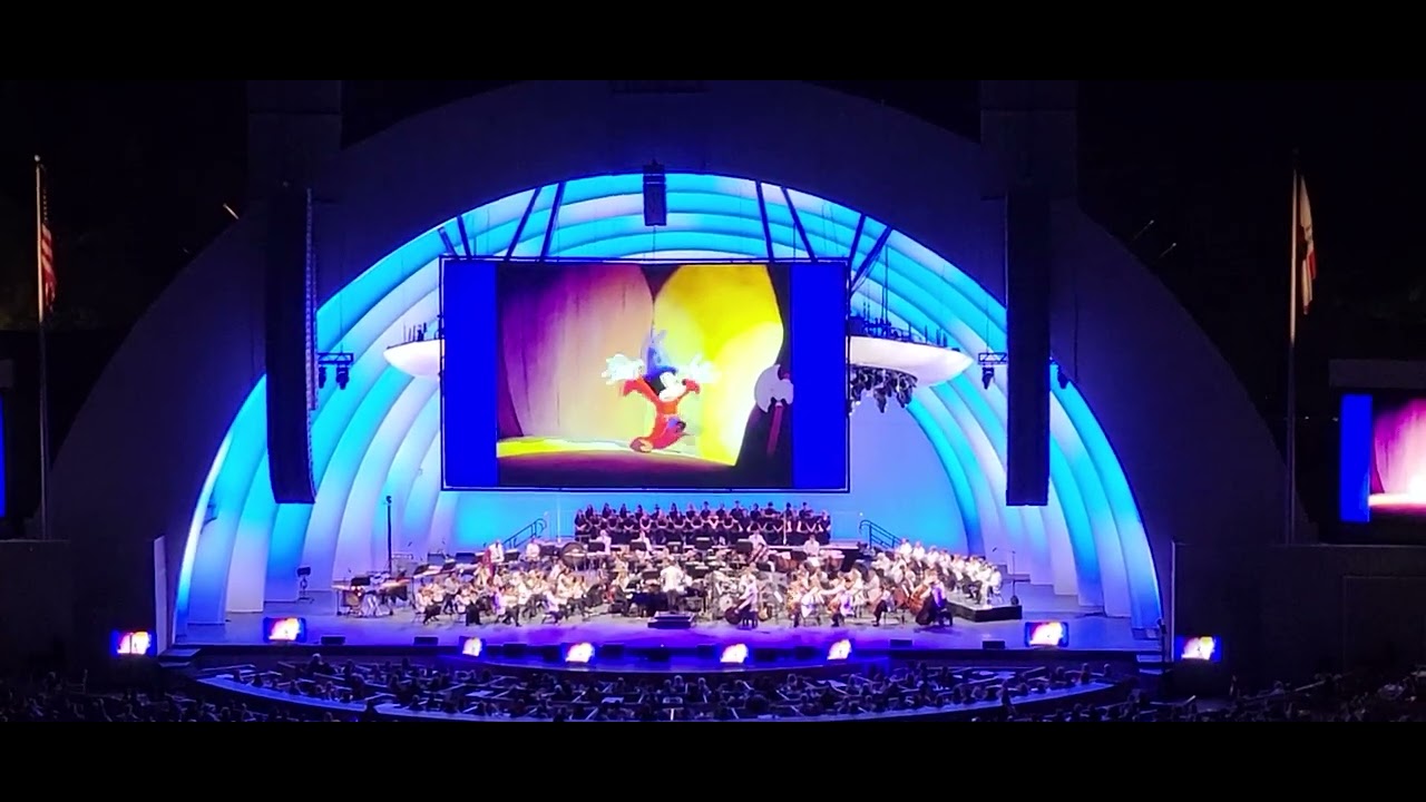 The Sorcerer's Apprentice Segment From Fantasia Performed By The LA Philharmonic Orchestra!