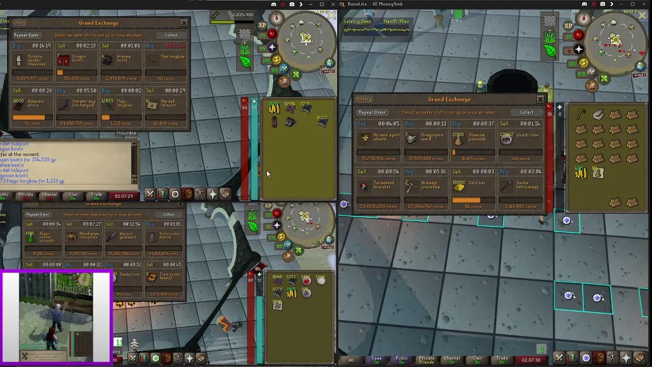 Crash Course in Old School Runescape Day Trading