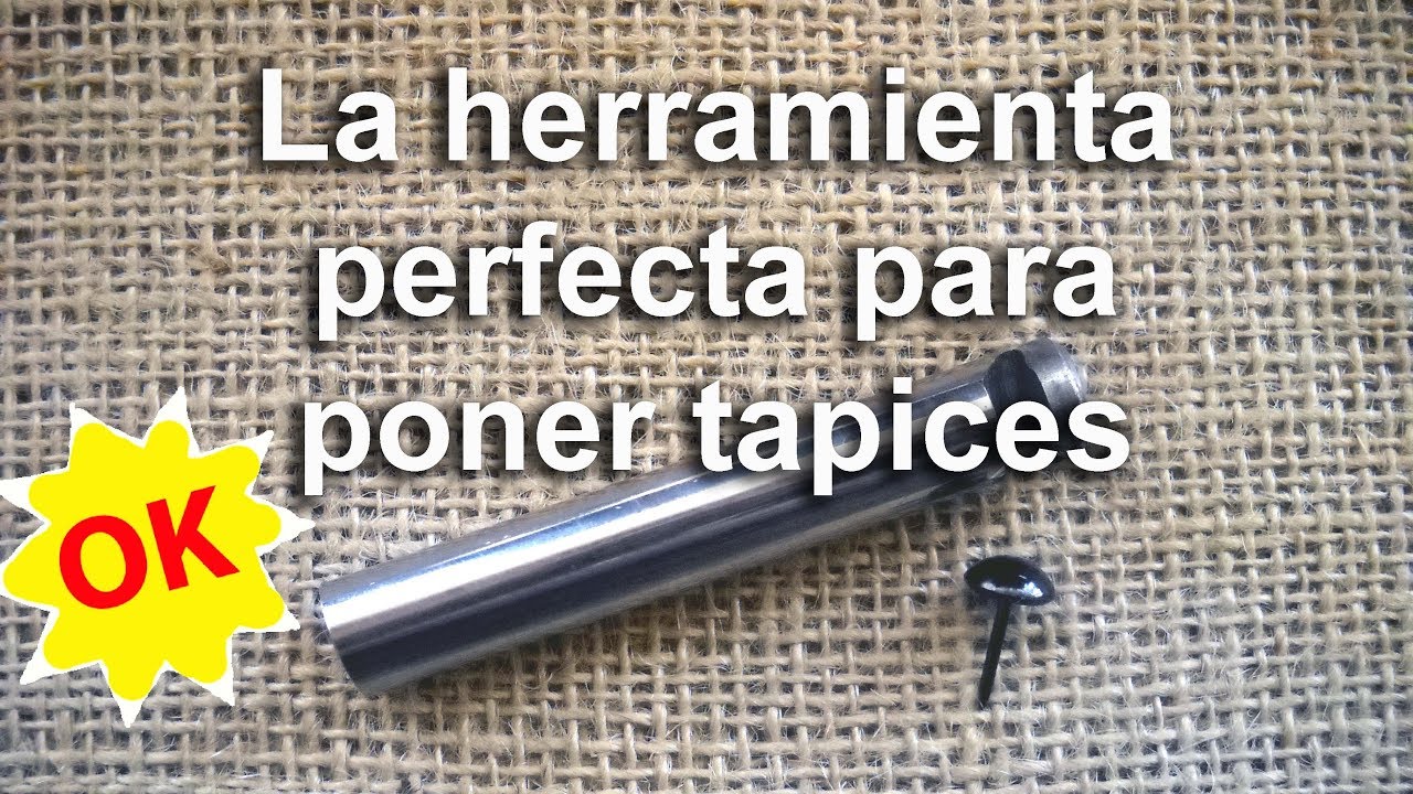 Haga una herramienta para colocar tachuelas como un profesional