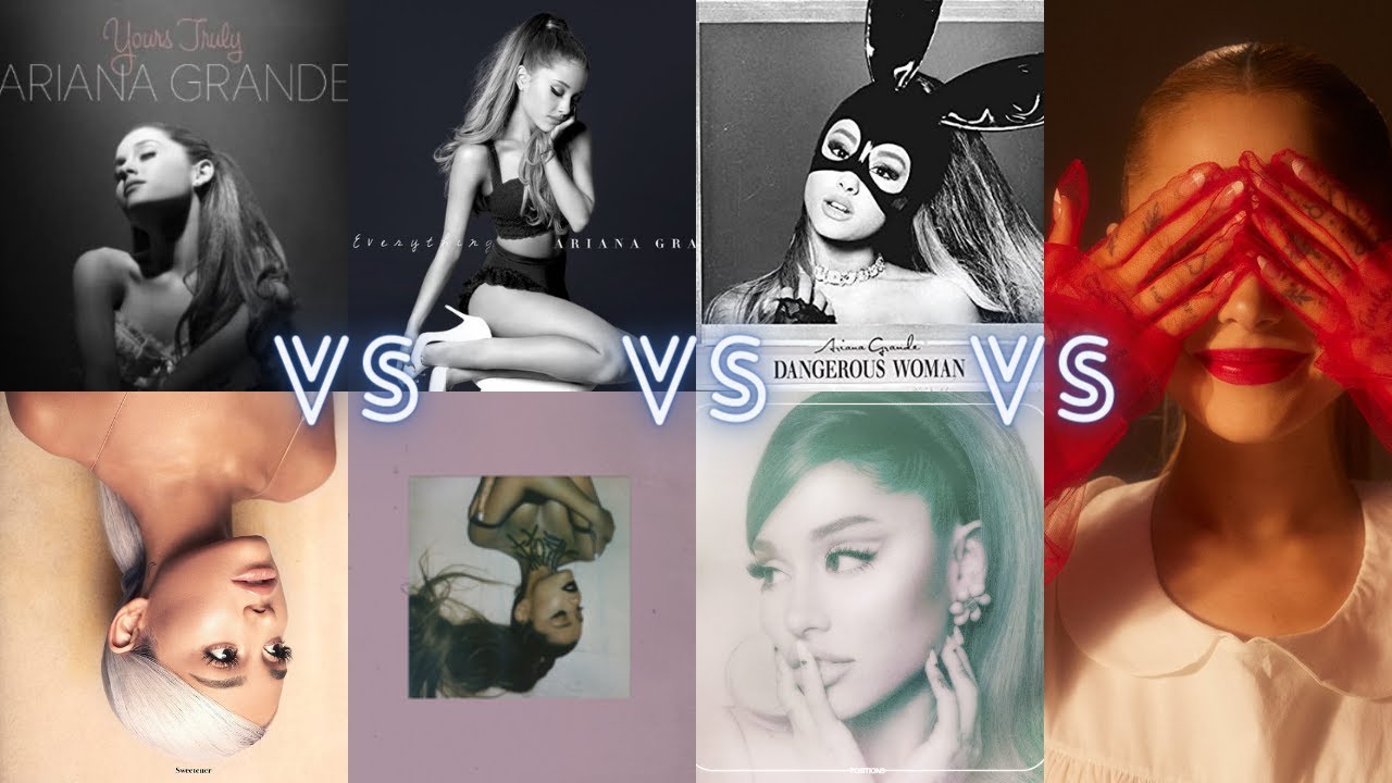Ariana Grande Ultimate Album Battle (including eternal sunshine)