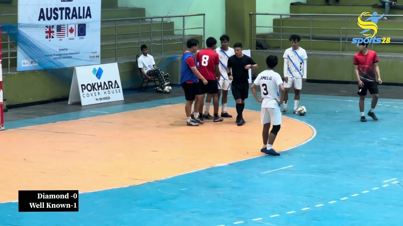 Diamond Vs Wellknown // Franklin Cup-2082 // Inter +2 clz Futsal Tournament #football @starsports 