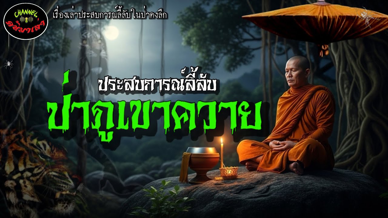 ลี้ลับป่าภูเขาควาย |เรื่องเล่าประสบการณ์ลี้ลับพระธุดงค์กรรมฐาน